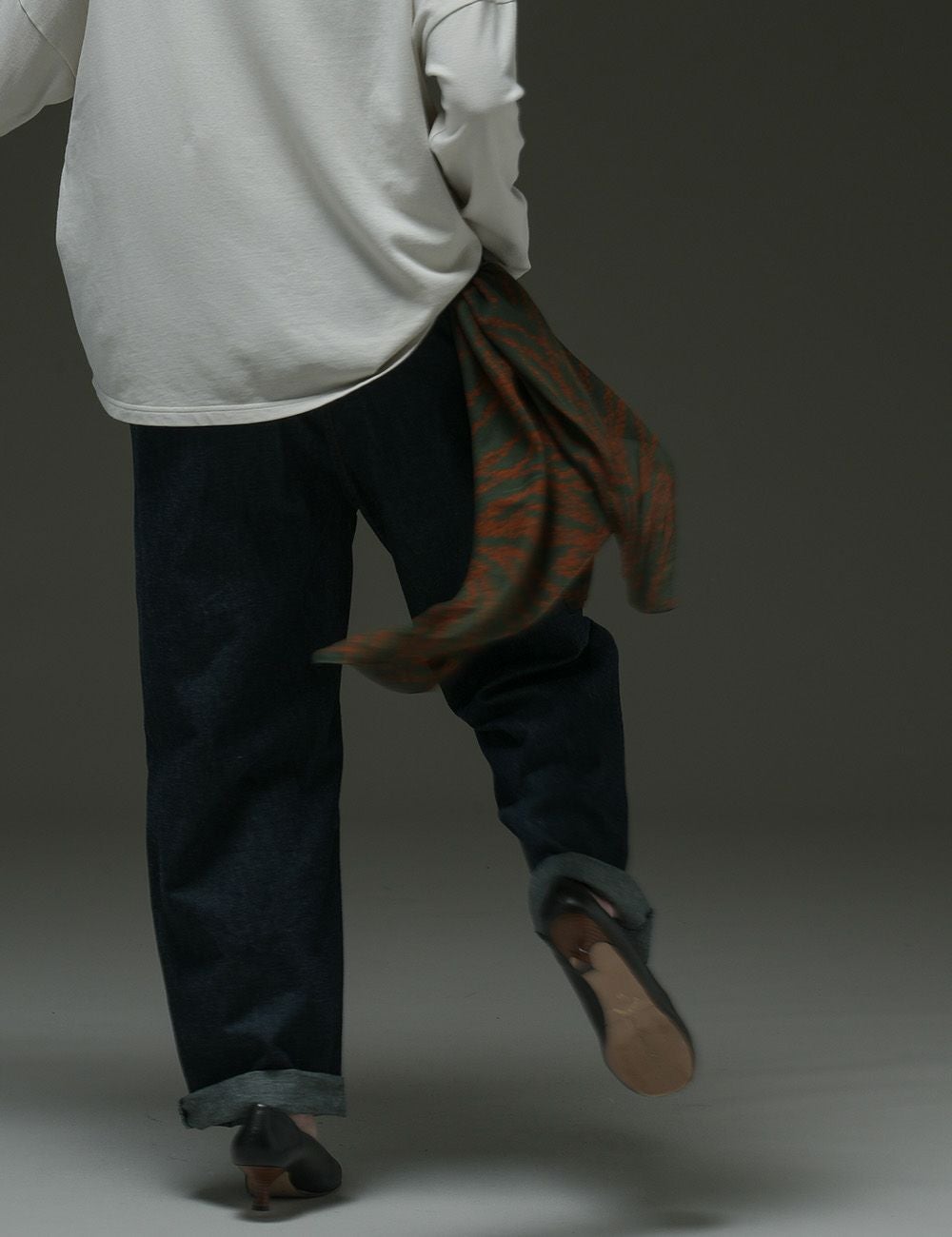 ナチュラルデニムパンツ花生姜（はなしょうが） | 石見銀山 群言堂