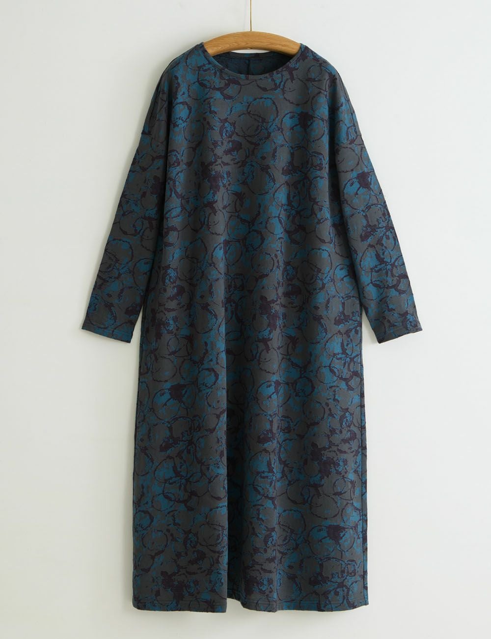 汀ジャガードワンピース熊谷草（くまがいそう） | 石見銀山 群言堂