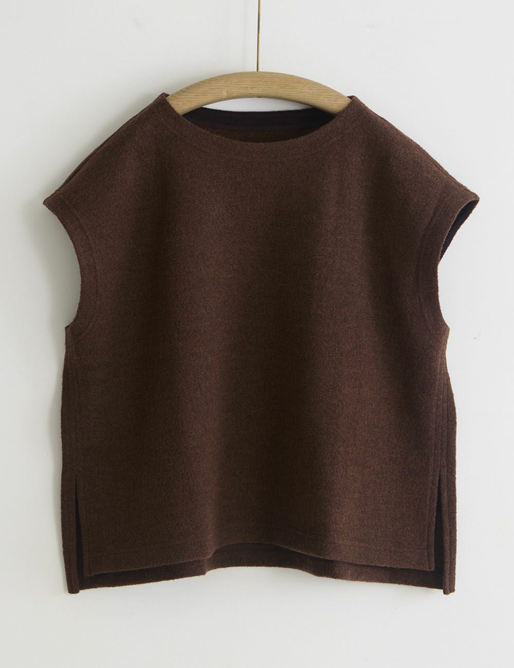 ウールトップクレーターベスト蒲公英（たんぽぽ） | 石見銀山 群言堂