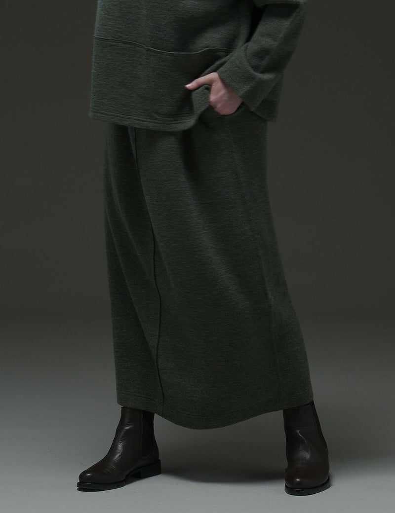 ウールトップクレータースカート女竹（めだけ）