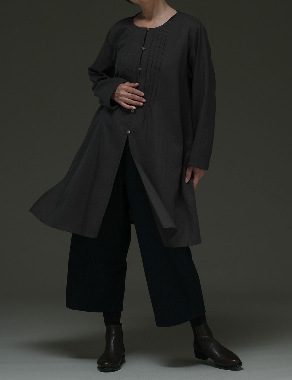 ウールモスリンブラウス玉蕗（たまぶき） | 石見銀山 群言堂オンライン