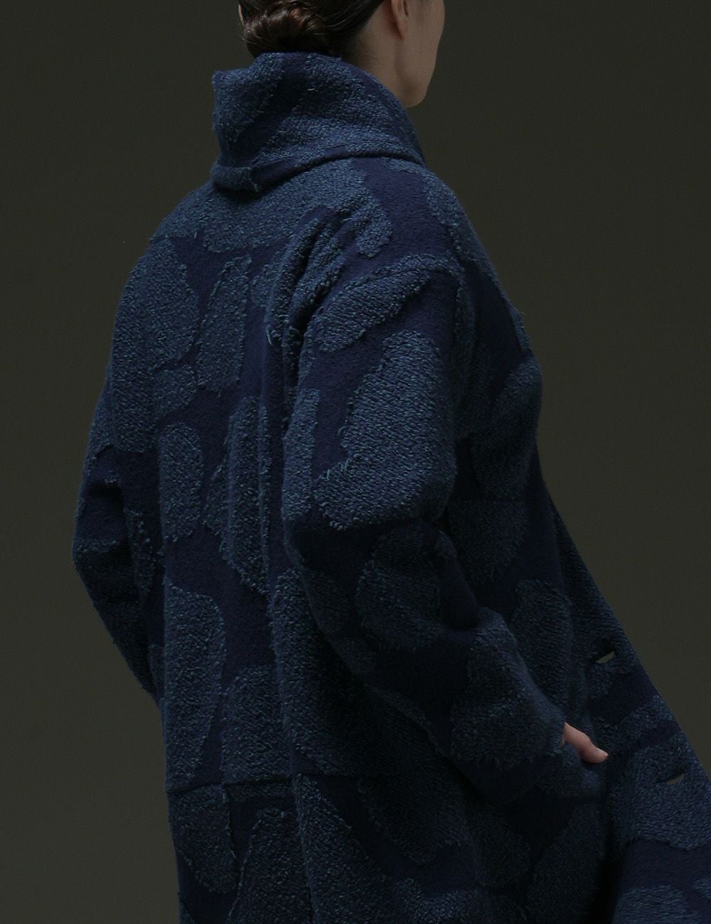 綿ウールいちょうジャガードジャケット好文木（こうぶんぼく） | 石見