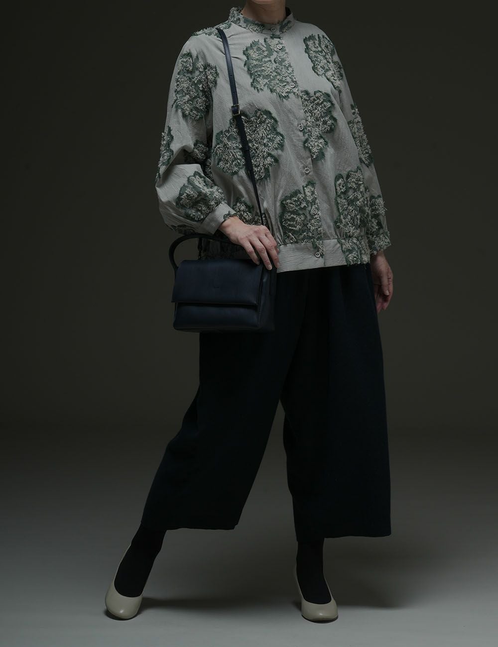 バイカラー二重織パンツ爆蘭（はぜらん） | 石見銀山 群言堂オンライン