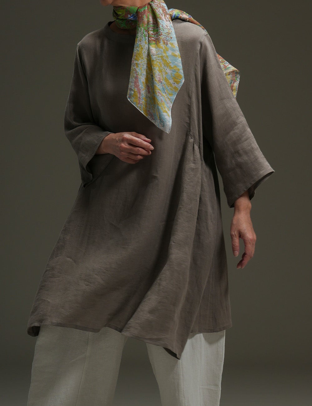 リネンボイルパレットチュニック