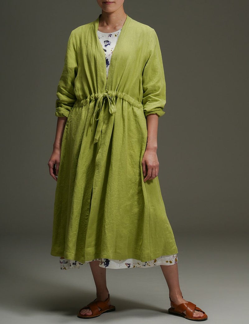 リネンパレットローブワンピース