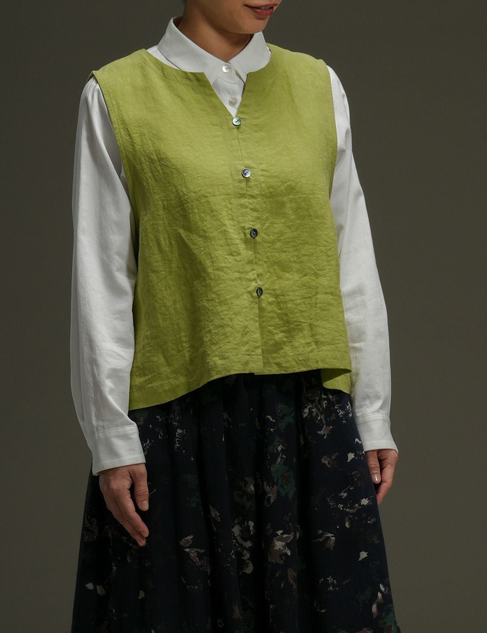 リネンパレットベスト