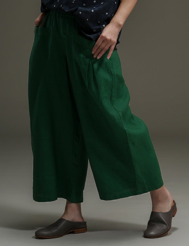 40リネンパンツ薄荷（はっか）