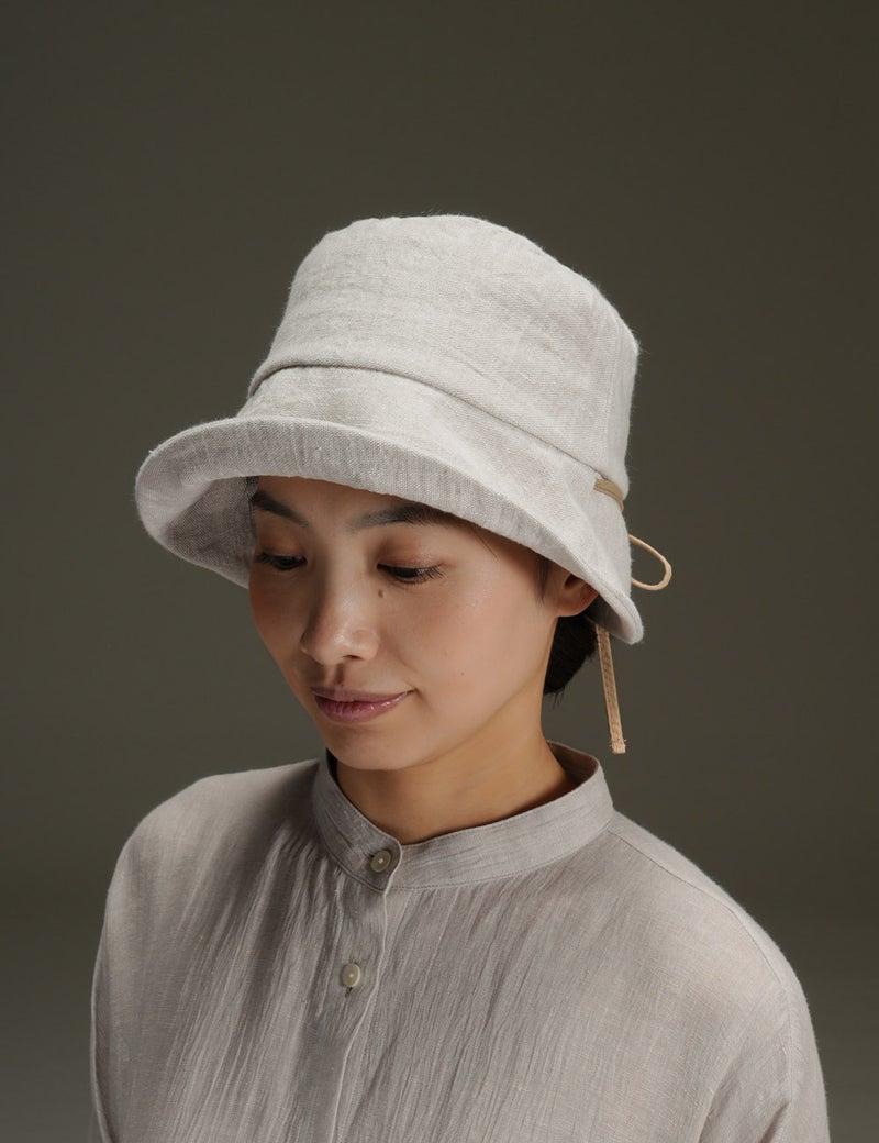 バックリボンハット