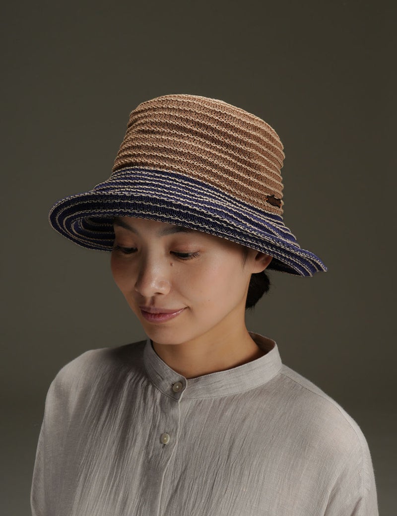 コクーンのハットロングツートン｜tuduri