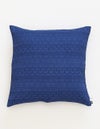 藍小紋柄クッションカバー