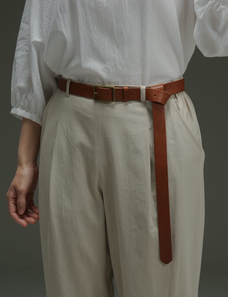 ロングレザーベルト