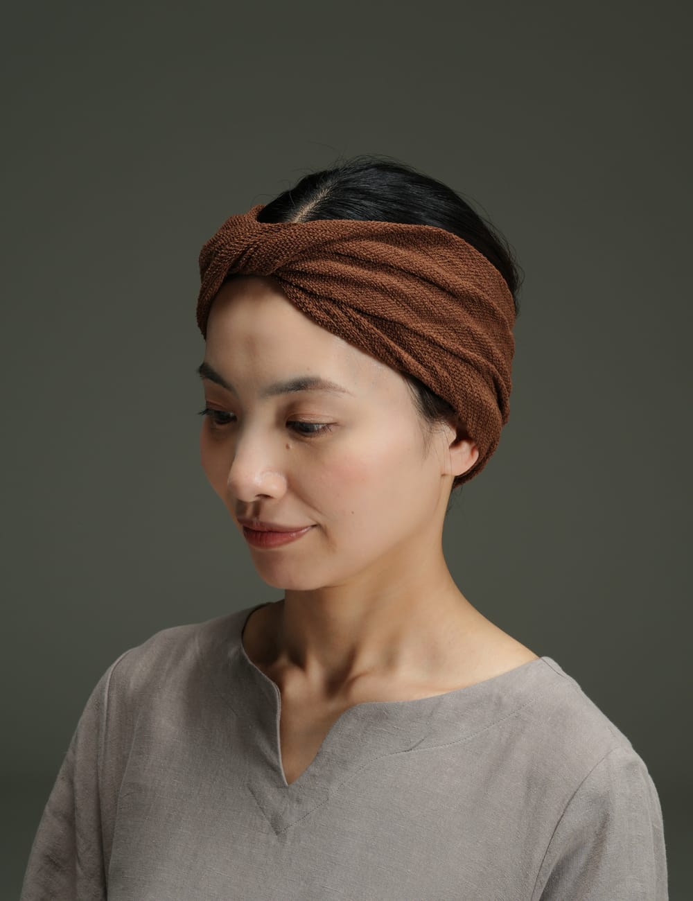 綿シルクターバン
